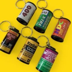 1 X Random 35mm Film Canister Keyring