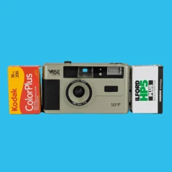 35mm Film Camera Reusable Starter Pack With Flash And 2 X 35mm Film