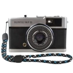 Black & Blue Camera Wrist Strap - Brand New -Film Camera Store DSC 0019 b5592d92 6e7d 4921 b9f7 aa6fe16b66c1