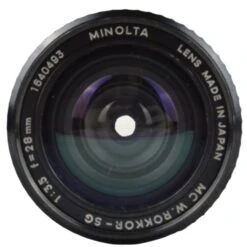Minolta 28mm F3.5 Prime Lens -Film Camera Store DSC 0186