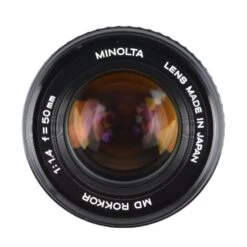 Minolta Rokkor MD 50mm F1.4 Prime Lens