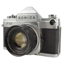 Konica FM With Konishiroku Hexanon 52mm F1.8 Prime Lens -Film Camera Store DSC 0553