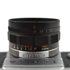 Konica FM With Konishiroku Hexanon 52mm F1.8 Prime Lens -Film Camera Store DSC 0560