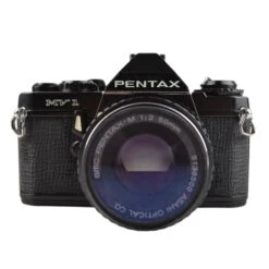 Asahi Pentax MV1 With SMC Pentax-M 50mm F2 Prime Lens