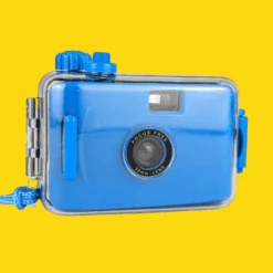 Blue Underwater Focus Free 35mm Point And Shoot Film Camera Reusable -Film Camera Store blue underwater focus free 35mm point and shoot film camera reusable 4