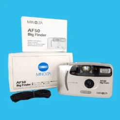 BRAND NEW-Minolta AF50 Big Finder 35mm Film Camera Point And Shoot
