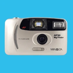 BRAND NEW-Minolta AF50 Big Finder 35mm Film Camera Point And Shoot -Film Camera Store brand new minolta af50 big finder 35mm film camera point and shoot 6