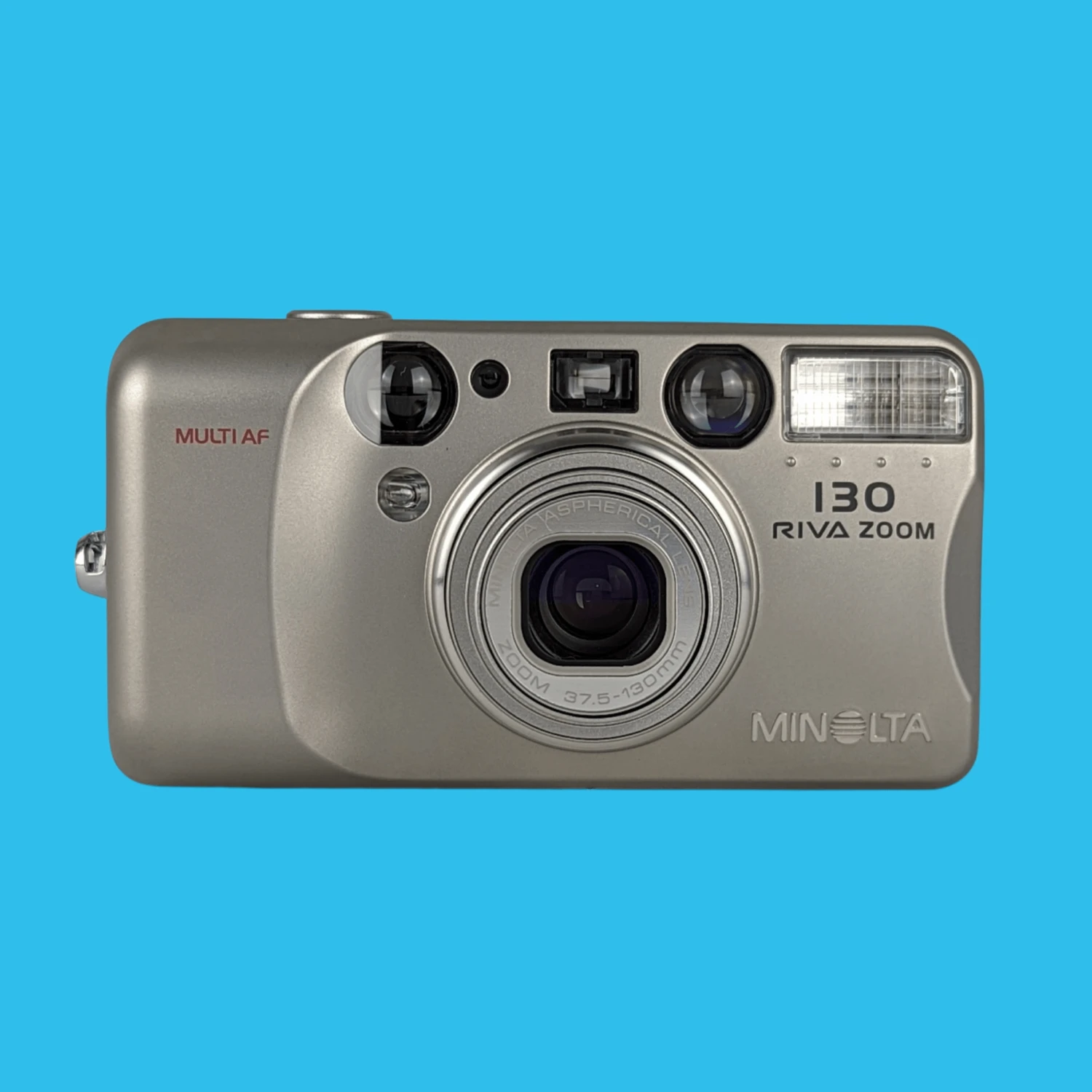 Minolta Riva Zoom 130 35mm Film Camera Point And Shoot 5 Minolta Riva Zoom 130 35mm Film Camera Point And Shoot - Image 3