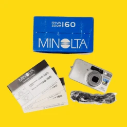 BRAND NEW - Minolta Riva Zoom 160 35mm Film Camera Point And Shoot -Film Camera Store brand new minolta riva zoom 160 35mm film camera point and shoot 3