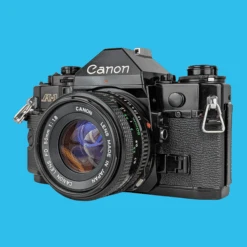 Canon® Canon A-1 Vintage SLR 35mm Film Camera With F/1.8 50mm Prime Lens -Film Camera Store canon a 1 vintage slr 35mm film camera with f1 8 50mm prime lens 4 c2bf6071 c97e 47bd 9844 a891574ca2c1