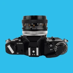 Canon® Canon AE-1 Black 35mm SLR Film Camera With Canon Prime Lens -Film Camera Store canon ae 1 black 35mm slr film camera with canon prime lens 7