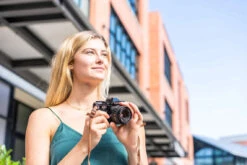 Canon® Canon AE-1 Black 35mm SLR Film Camera With Canon Prime Lens -Film Camera Store canon ae 1 black 35mm slr film camera with canon prime lens 9