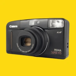 Canon® Canon Sure Prima Super 115 Black 35mm Film Camera Point And Shoot -Film Camera Store canon sure prima super 115 black 35mm film camera point and shoot 4