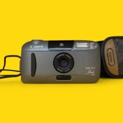 Canon® Canon Sure Shot Sleek 35mm Film Camera Point And Shoot