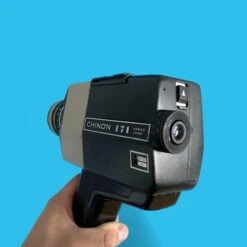 Chinon 471 Powerzoom Super 8 Vintage Cine Camera -Film Camera Store chinon 471 powerzoom super 8 vintage cine camera 6