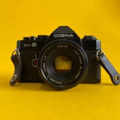 Cosina CT-2 Vintage SLR 35mm Film Camera With F/1.8 50mm Prime Lens