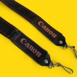 Canon® Genuine Canon Black & Red SLR Camera Strap -Film Camera Store genuine canon black and red slr camera strap 4