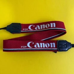 Canon® Genuine Canon Red SLR Camera Strap -Film Camera Store genuine canon red slr camera strap 3