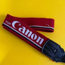 Canon® Genuine Canon Red SLR Camera Strap -Film Camera Store genuine canon red slr camera strap 4