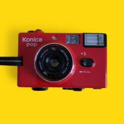 Konica POP Red 35mm Film Camera Point And Shoot 16 Konica POP Red 35mm Film Camera Point And Shoot -Film Camera Store konica pop red 35mm film camera point and shoot 4
