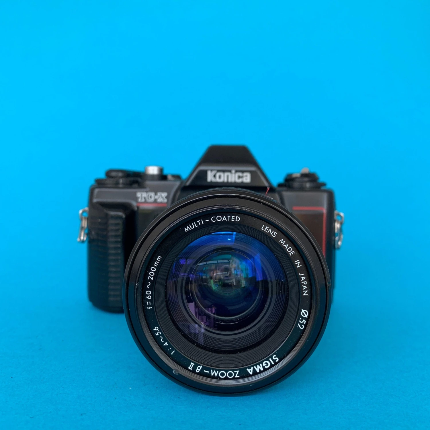 Konica TG-X 35mm SLR Film Camera W/ 60mm - 200mm Zoom Lens 3 Konica TG-X 35mm SLR Film Camera W/ 60mm - 200mm Zoom Lens