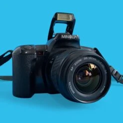 Minolta Dynax 303si AutomatIc SLR 35mm Film Camera With Auto Zoom Lens -Film Camera Store minolta dynax 303si automatic slr 35mm film camera with auto zoom lens 3