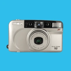 Minolta Riva Zoom 90 35mm Film Camera Point And Shoot