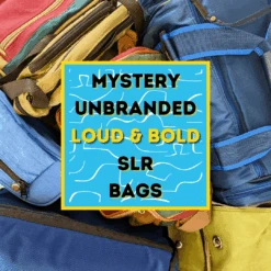 Mystery Unbranded Loud And Bold SLR Vintage Camera Bag