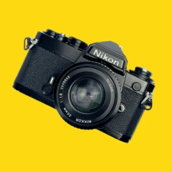 Nikon FE (Black) 35mm SLR Film Camera With Nikkor 50mm F1.8 Lens -Film Camera Store nikon fe black 35mm slr film camera with nikkor 50mm f1 8 lens 7