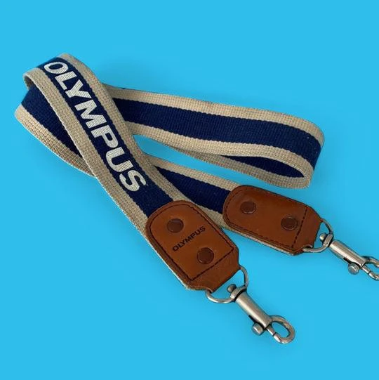 Olympus Blue & Beige SLR Camera Strap 6 Olympus Blue & Beige SLR Camera Strap - Image 4