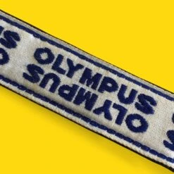 Olympus Blue & White SLR Camera Strap 11 Olympus Blue & White SLR Camera Strap -Film Camera Store olympus blue and white slr camera strap 3