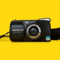 Olympus Mju Zoom 105 35mm Film Camera Point And Shoot