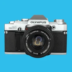 Olympus OM 30 35mm SLR Film Camera With Original Olympus 50mm Prime Lens