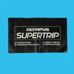 Olympus Super Trip Original Instructions