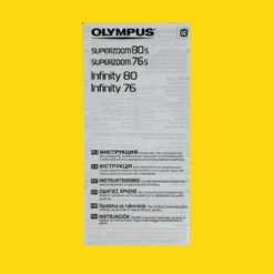 Olympus Superzoom 80s/76s/infinity 80/76 Original Instructions