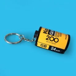 ONE Kodak 35mm Film Canister Keyring -Film Camera Store one kodak 35mm film canister keyring 3