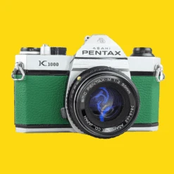 Pentax K1000 Green Leather Vintage SLR 35mm Film Camera With Pentax F/2 50mm Prime Lens 16 Pentax K1000 Green Leather Vintage SLR 35mm Film Camera With Pentax F/2 50mm Prime Lens -Film Camera Store pentax k1000 green leather vintage slr 35mm film camera with pentax f2 50mm prime lens 3