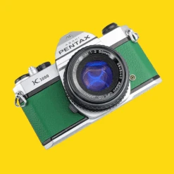 Pentax K1000 Green Leather Vintage SLR 35mm Film Camera With Pentax F/2 50mm Prime Lens 17 Pentax K1000 Green Leather Vintage SLR 35mm Film Camera With Pentax F/2 50mm Prime Lens -Film Camera Store pentax k1000 green leather vintage slr 35mm film camera with pentax f2 50mm prime lens 4