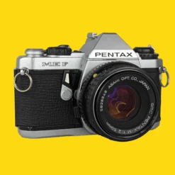 Pentax ME F Vintage SLR 35mm Film Camera With F/1.2 50mm Prime Lens -Film Camera Store pentax me f vintage slr 35mm film camera with f1 2 50mm prime lens 3