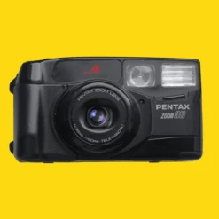 Pentax Zoom 90 35mm Film Camera Point And Shoot