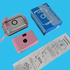 Pink Underwater Focus Free 35mm Point And Shoot Film Camera -Film Camera Store pink underwater focus free 35mm point and shoot film camera 7