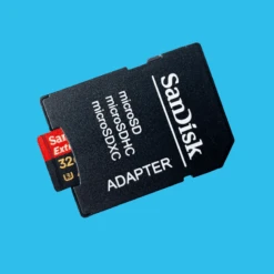 Sandisk Extreme Pro 32GB MicroSD Card With SD Card Adapter. -Film Camera Store sandisk extreme pro 32gb microsd card with sd card adapter 3