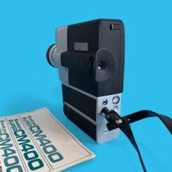 Sankyo Super CM 400 Movie Cine Camera W/ Instructions And Leather Case -Film Camera Store sankyo super cm 400 movie cine camera w instructions and leather case 3