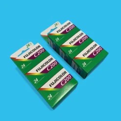 [ Short Expired ] Fujifilm Colour C200 35mm Film 24 Exposures - (Set Of 6)