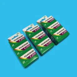 [ Short Expired ] Fujifilm Colour C200 35mm Film 24 Exposures - (Set Of 9)