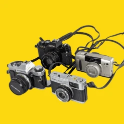 Thin Black SLR Vintage Camera Strap -Film Camera Store thin black slr vintage camera strap 4