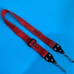 Vintage Pentax Red SLR Camera Strap 10 Vintage Pentax Red SLR Camera Strap -Film Camera Store vintage pentax red slr camera strap 3