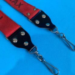 Vintage Pentax Red SLR Camera Strap 11 Vintage Pentax Red SLR Camera Strap -Film Camera Store vintage pentax red slr camera strap 4