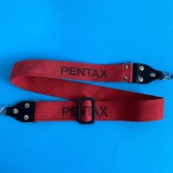 Vintage Pentax Red SLR Camera Strap 13 Vintage Pentax Red SLR Camera Strap -Film Camera Store vintage pentax red slr camera strap 6