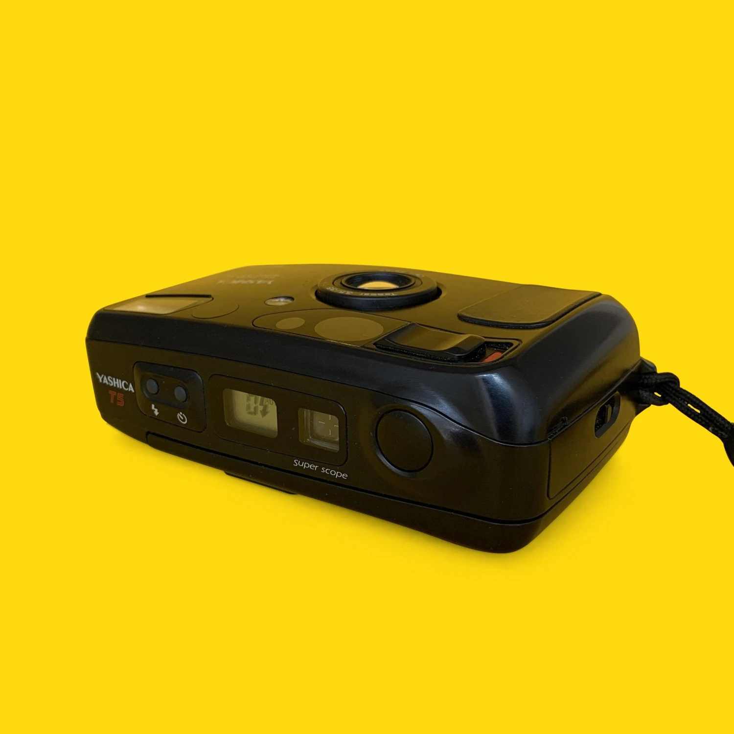 Yashica T5 Black 35mm Film Camera Point And Shoot 5 Yashica T5 Black 35mm Film Camera Point And Shoot - Image 3